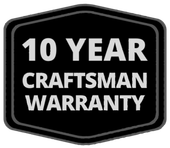 10 Year Craftsmanship Warranty