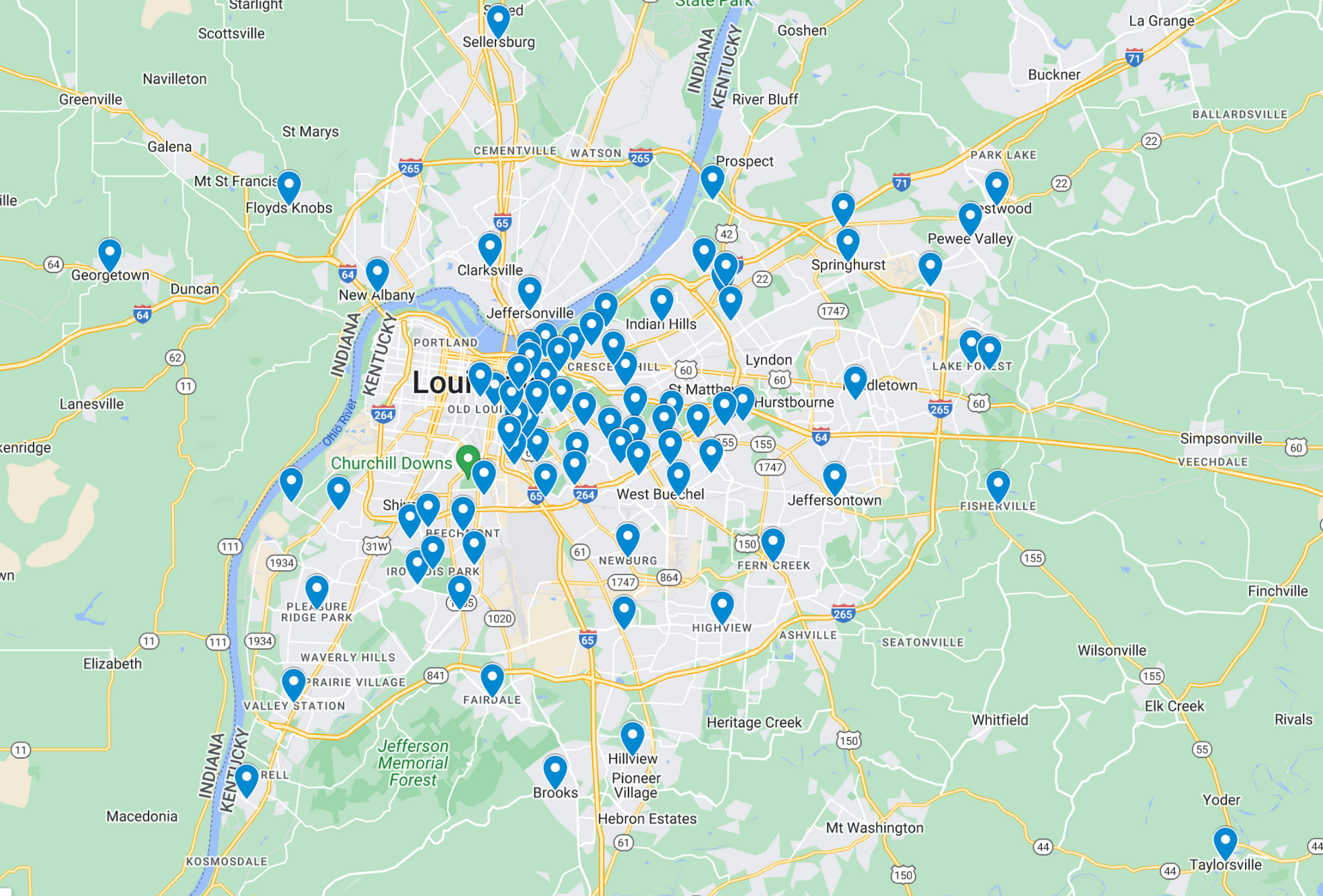 Home Run Improvement service areas