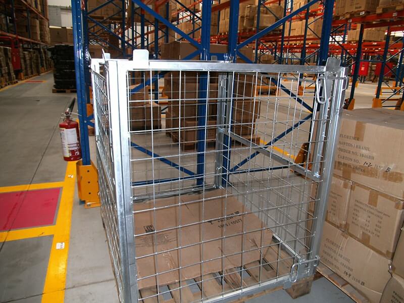 Fabricação e Manutenção de Gaiolas de Armazenamento em Aço - Serralheria Serral