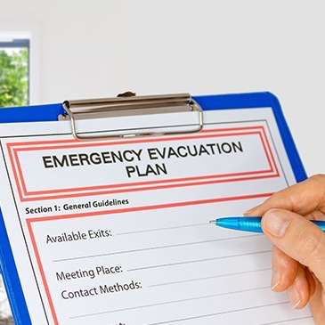 emergency evacuation plan manual