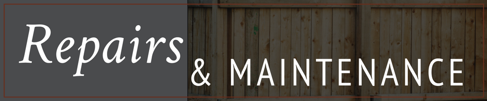 Reapair & Maintenance