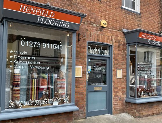 Henfield Flooring shop front