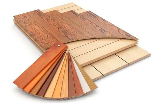Flooring made of engineered wood