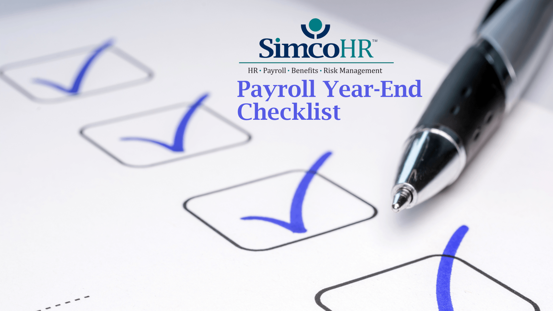 Payroll Year-End Checklist