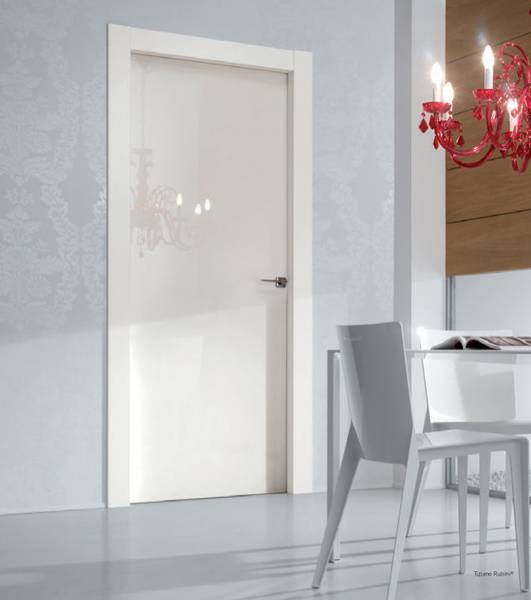 porta bianca in laminato