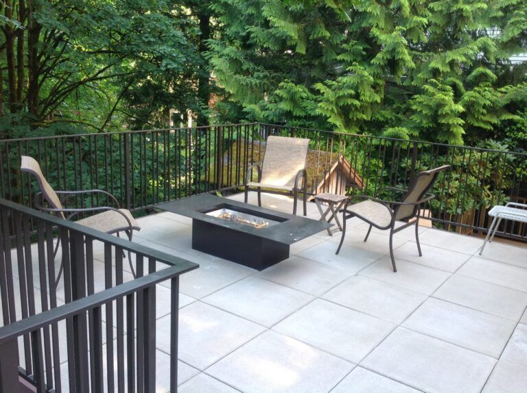 Elevated Paver Deck In West Hills by Creative Fences & Decks