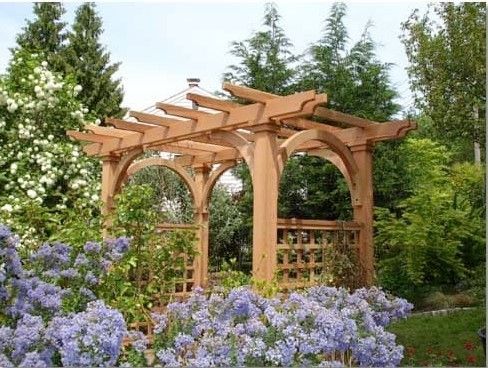 Garden Arbor Designer and Builder in Portland Oregon