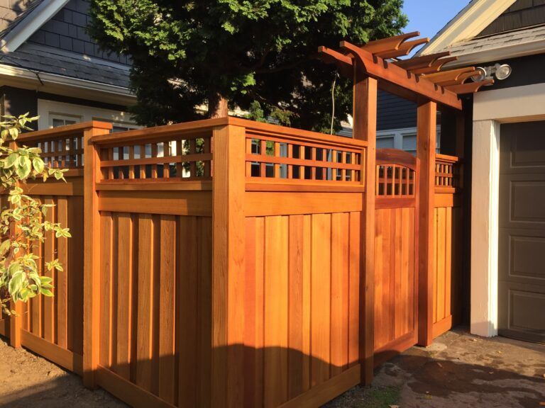 Fence in Southeast Portland by Creative Fences & Decks
