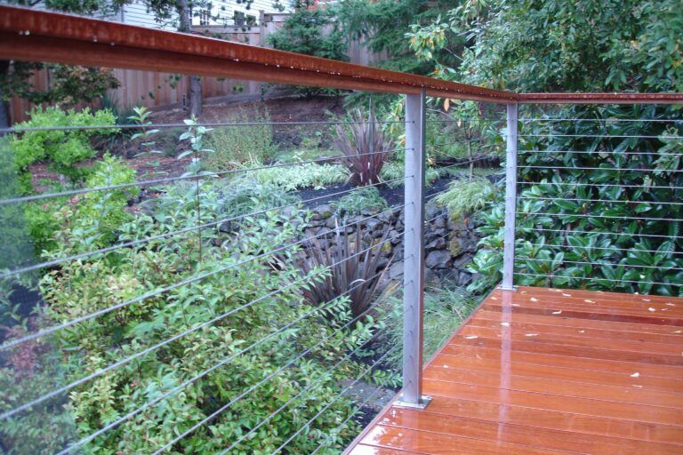 Stainless Steel Deck in Portland, Oregon Built by Creative Fences & Decks