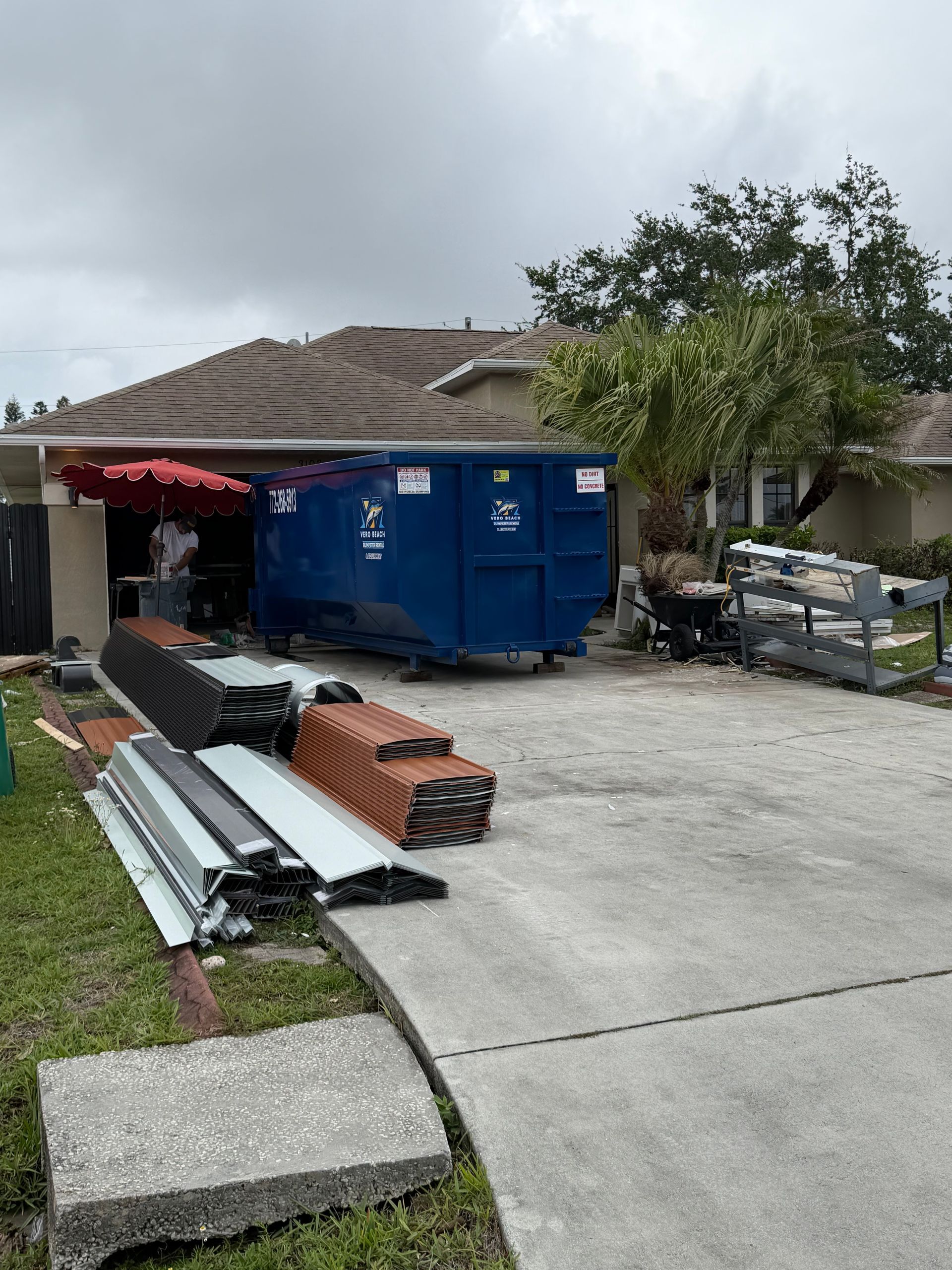 Roofers Dumpster Rentals