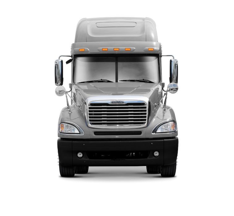 Front View Of A Freightliner Vehicle For Car Lockout Services.