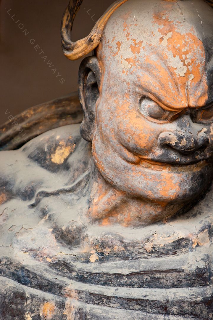 Ungyo, Buddhist Temple Guardian, Kyoto, Japan