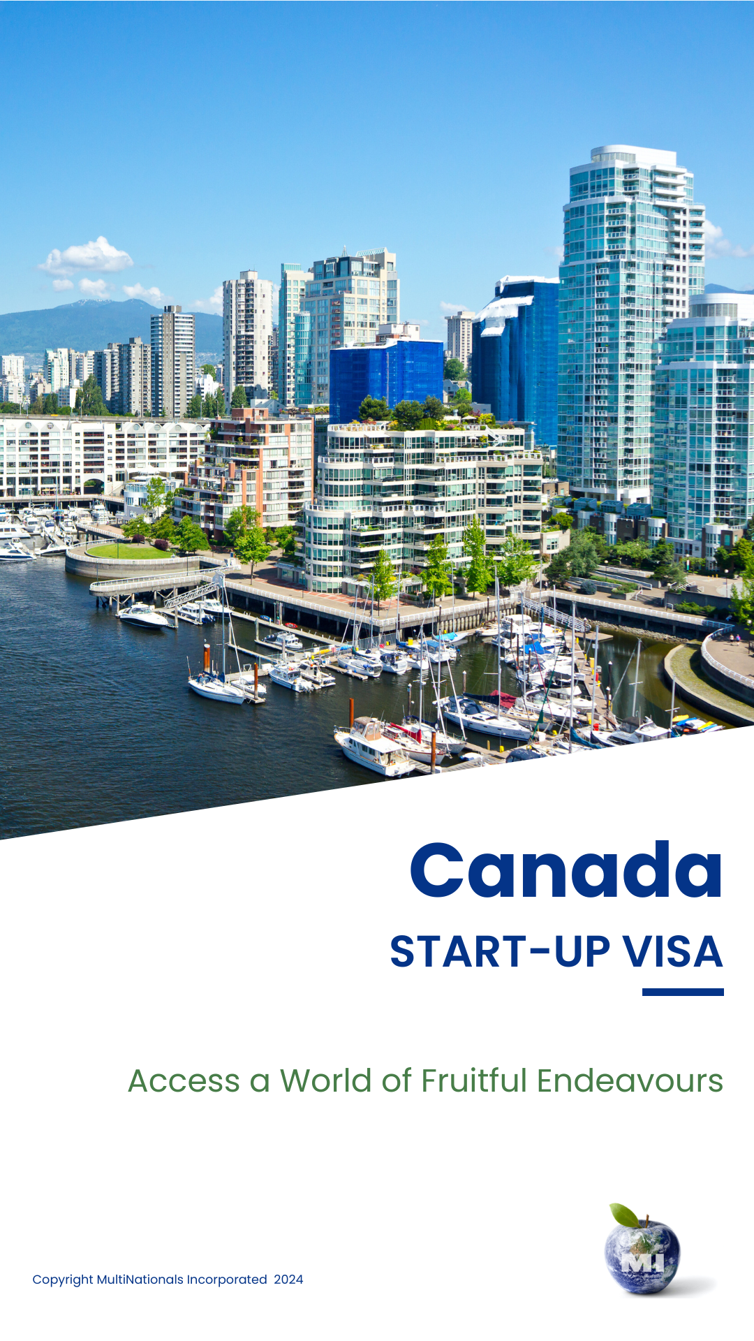 a poster for the canada start-up visa