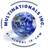 a logo for multinationals incorporated with a picture of the earth