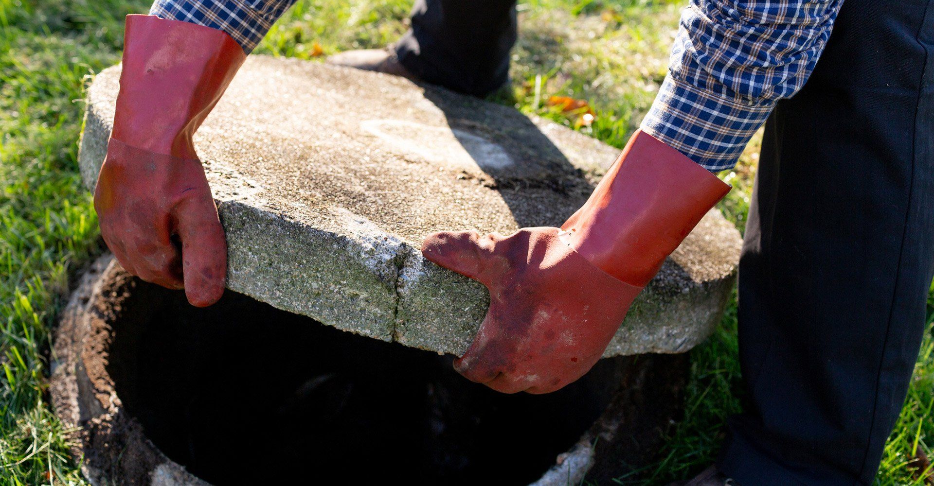 Opening The Septic Tank — Pasadena, MD — Duncan’s Septic