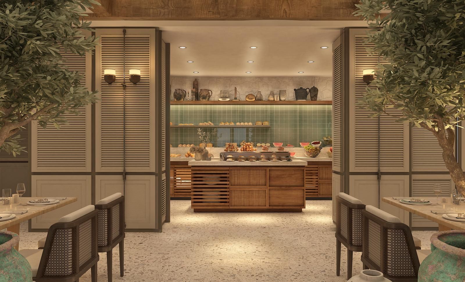 Ruins Luxury Resort'un gurme lezzetler sunan Chef Restoran'ı.