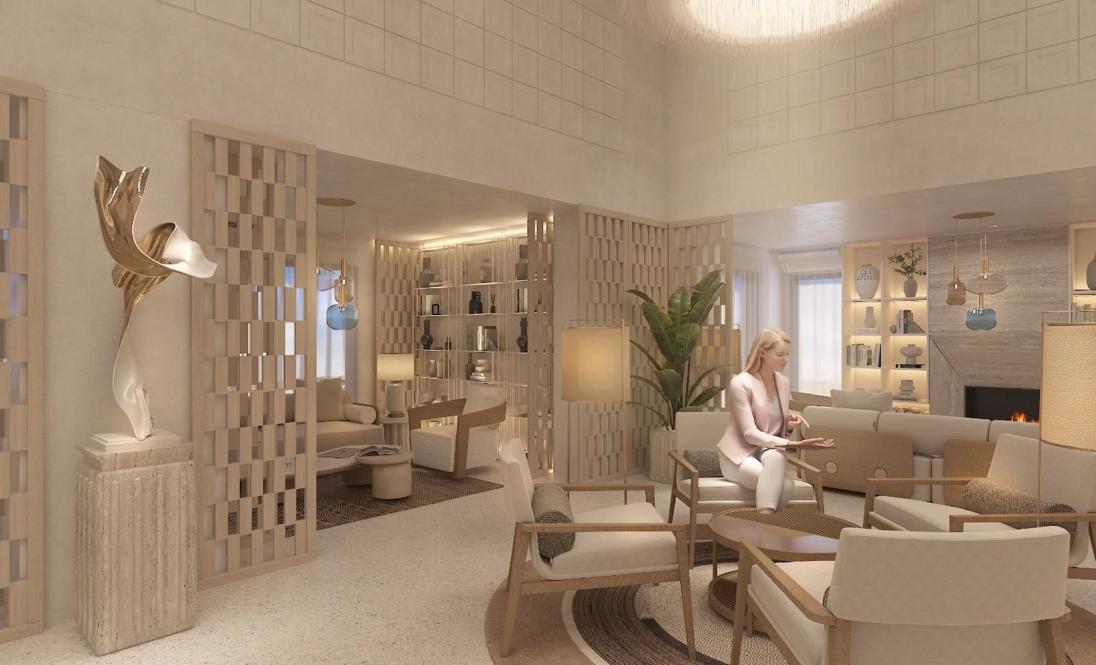 Ruins Luxury Resort'un modern tasarımlı, deniz ve havuz manzaralı deluxe odası