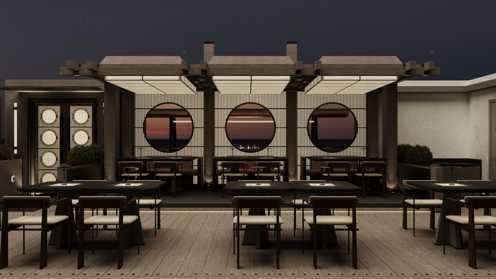 Ruins Luxury Resort'un gurme lezzetler sunan Chef Restoran'ı.