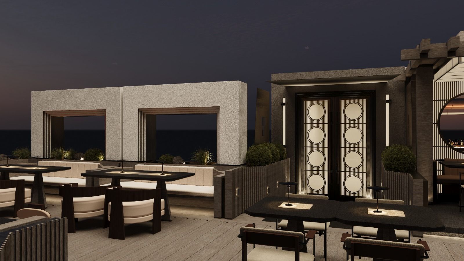 Ruins Luxury Resort'un gurme lezzetler sunan Chef Restoran'ı.