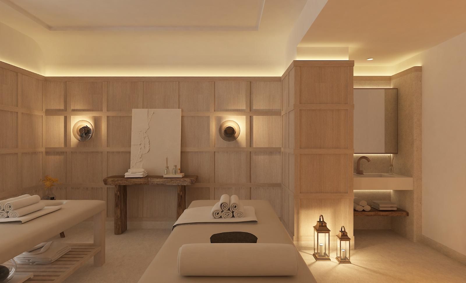 A close up of a plate of food on a table. Ruins Luxury Restaurant