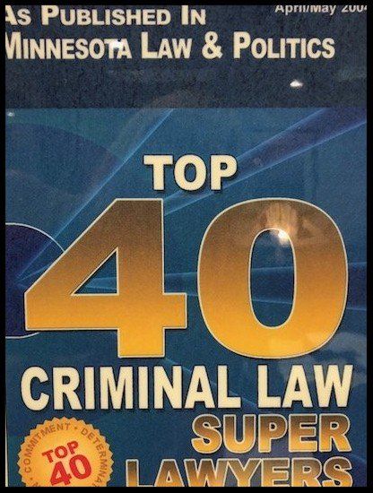 DWI Attorney—Top 40 Criminal Law Super Lawyers in Minneapolis, MN