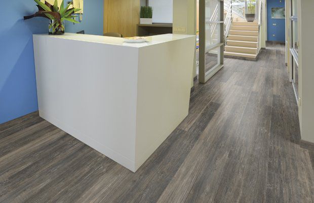 Commercial Vinyl Flooring, Having Stairs In Background — Cairns Floors and More In Bungalow, QLD