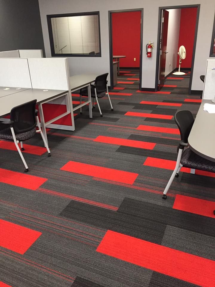 A Room With Red And Gray Stripes On The Floor — Cairns Floors and More In Port Douglas, QLD