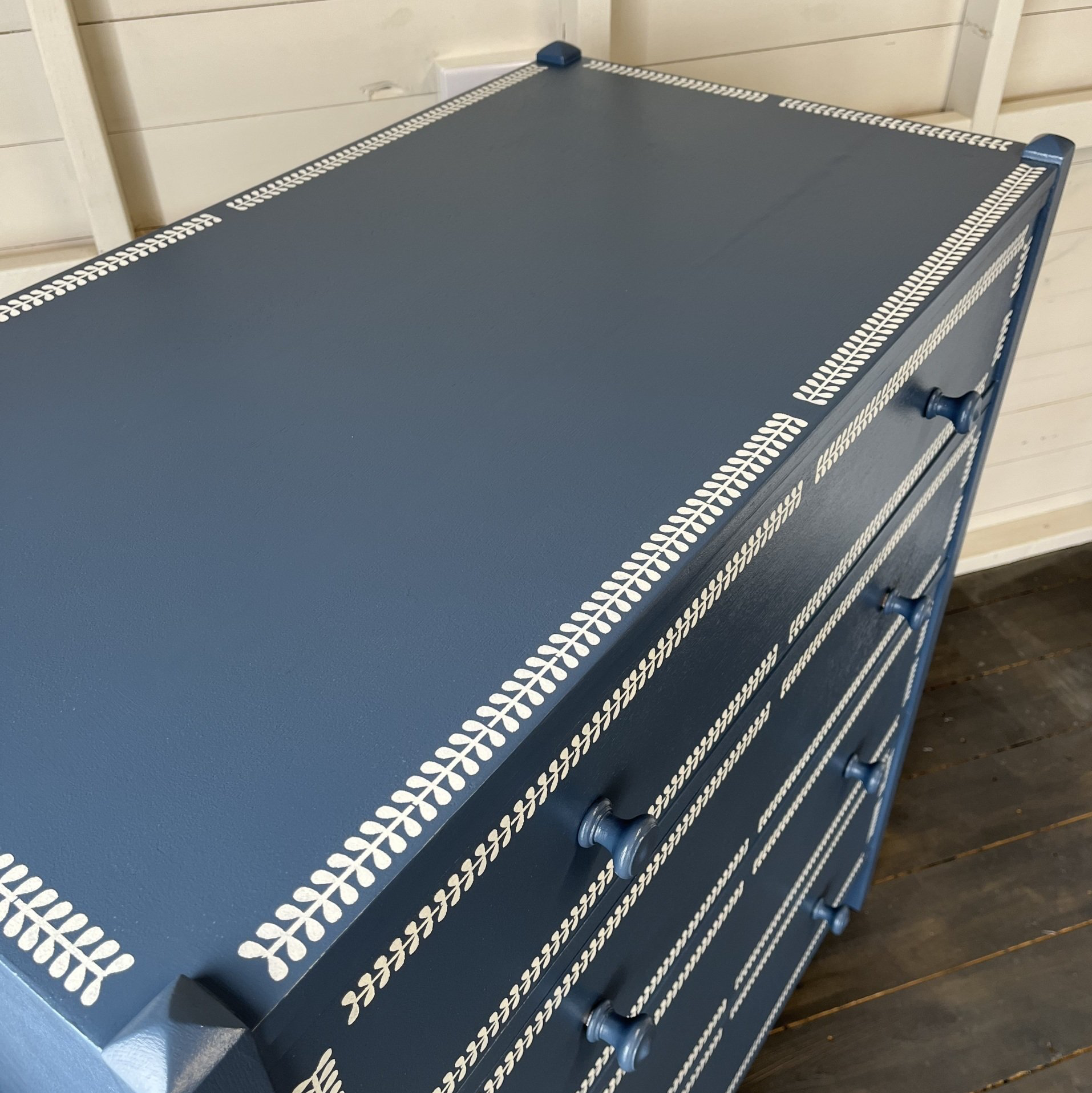 Paynes Grey Drawers by Helen Bateman Upcycled