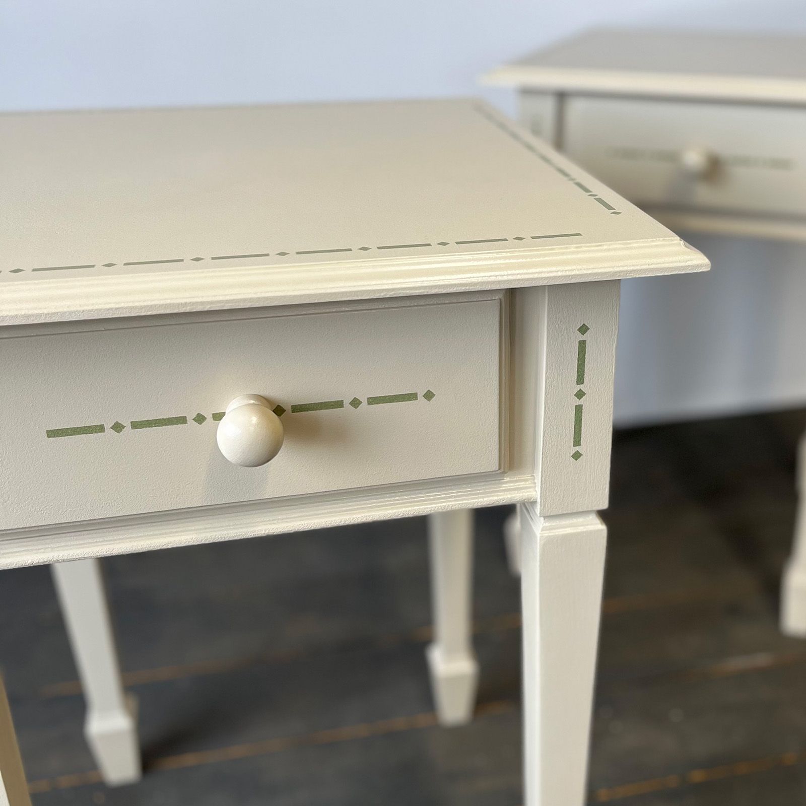 Upcycled Bedside Tables By Helen Bateman