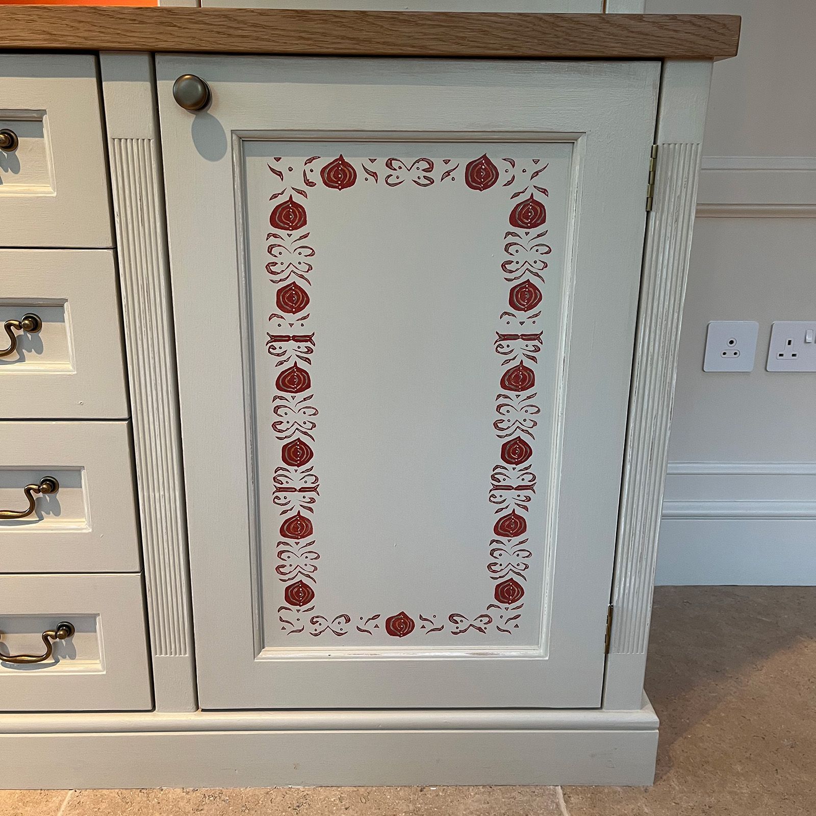 Cashmere Dresser by Helen Bateman Upcycled
