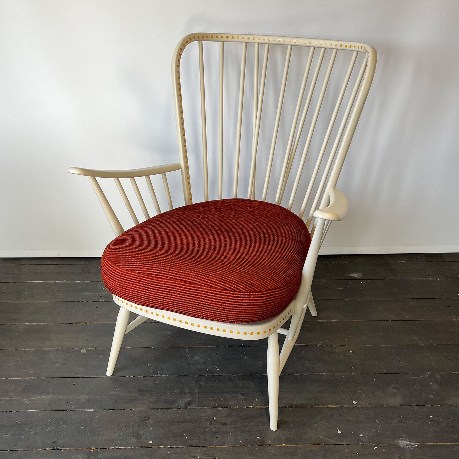 Ercol Spindle Chair Upcycled by Helen Bateman