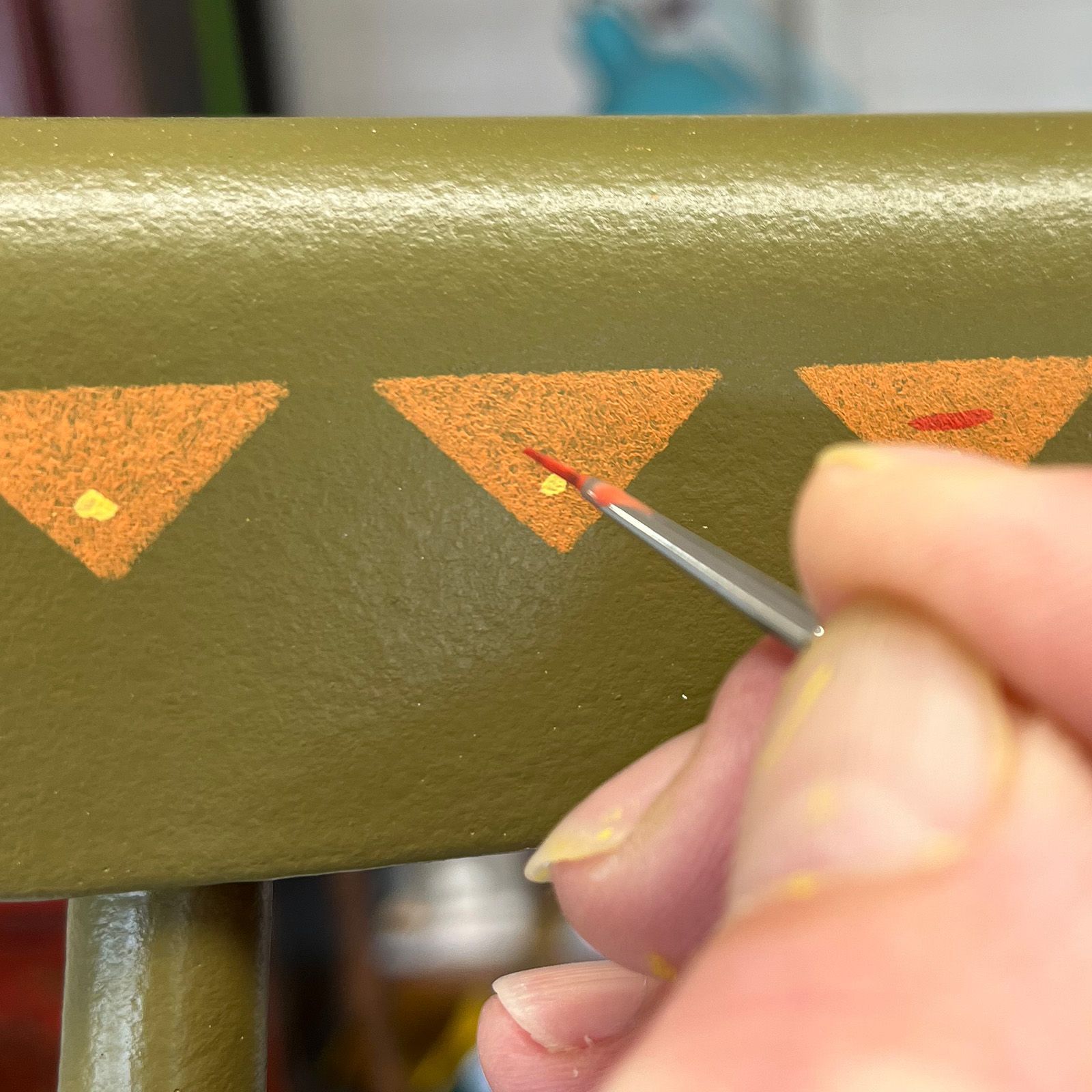 Handpainting by Edinburgh Decorative Artist