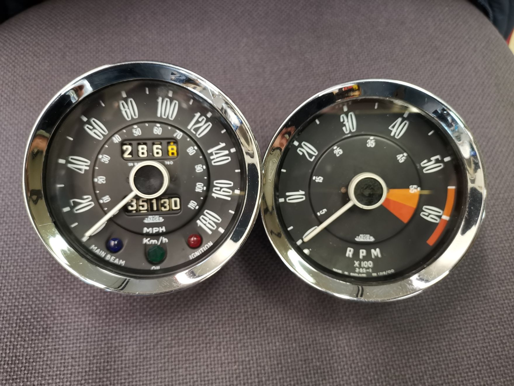 vecchi contachilometri analogici