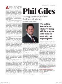 Phil Giles feature article in Attorney at Law magazine
