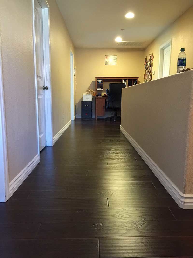 House with Wooden Floor — Riverside, CA — Vallin Bros Contractors
