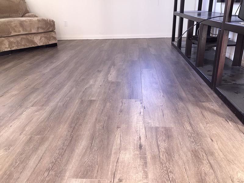 Light Brown Flooring — Riverside, CA — Vallin Bros Contractors