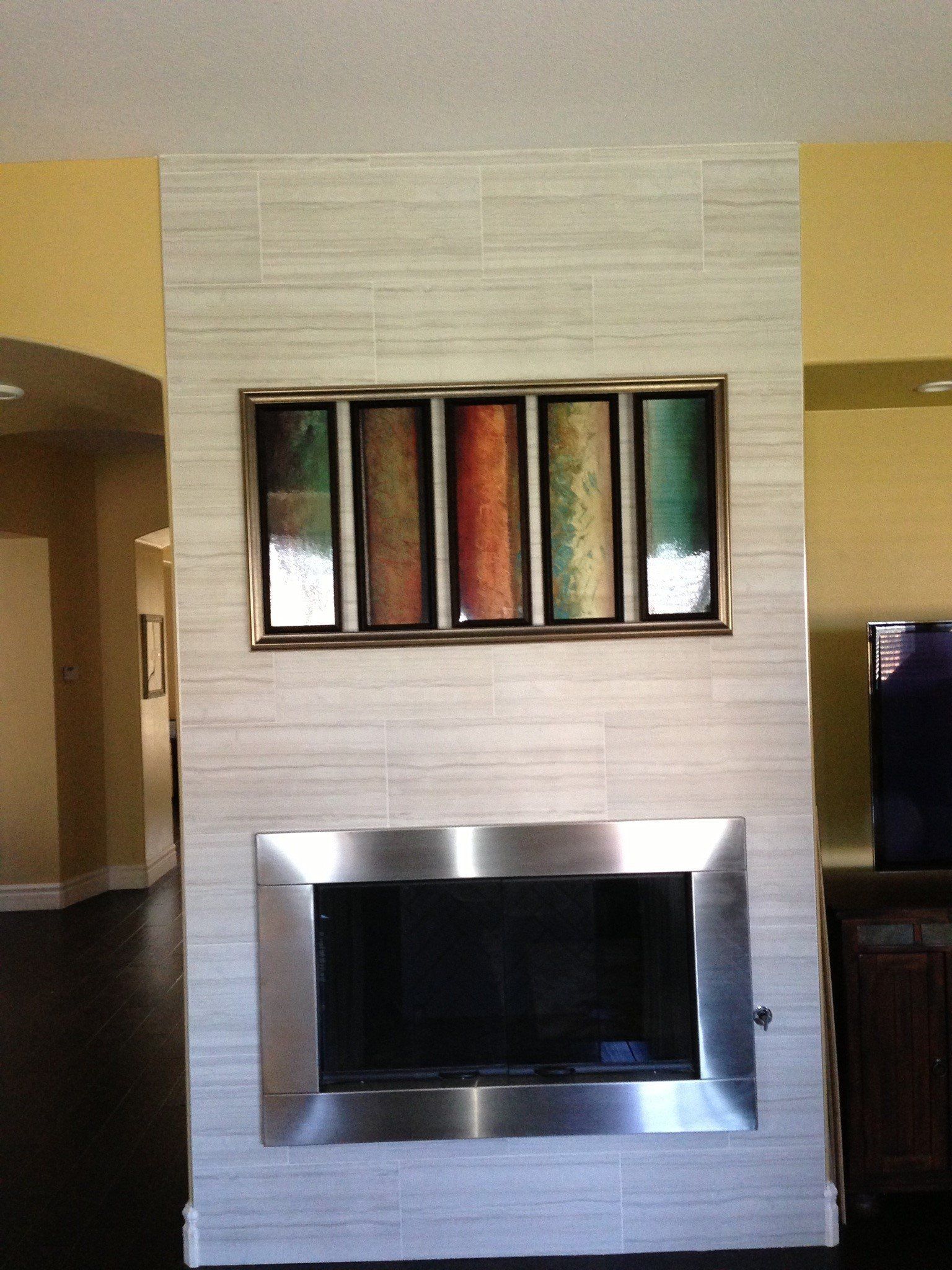 Fireplaces Installation — Modern Fireplace in Riverside, CA