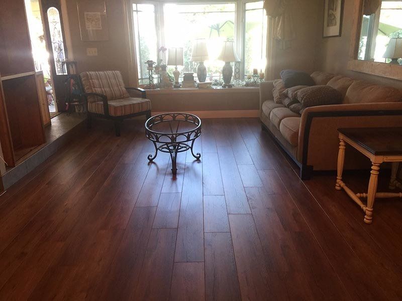 Further View Wooden Floor on Living Room — Riverside, CA — Vallin Bros Contractors