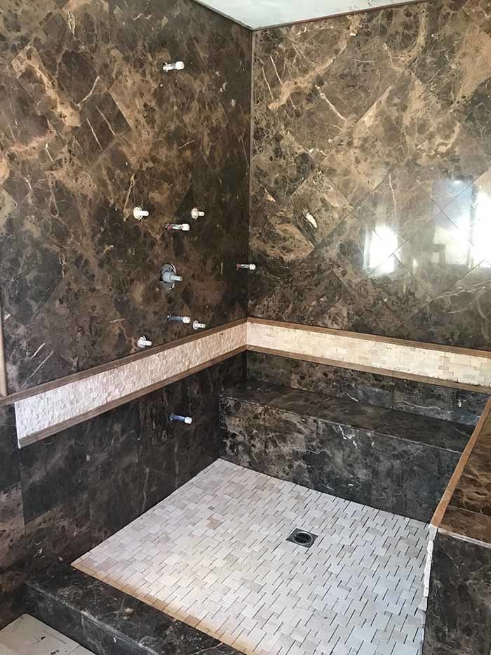 Newly Remodeled Bathroom — Riverside, CA — Vallin Bros Contractors