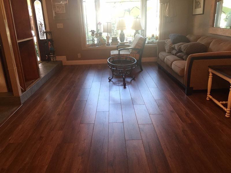 Wooden Floor on Living Room — Riverside, CA — Vallin Bros Contractors