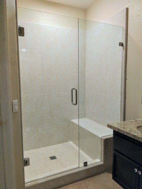 Sink Installation Services — Simple Bathroom Shower in Riverside, CA