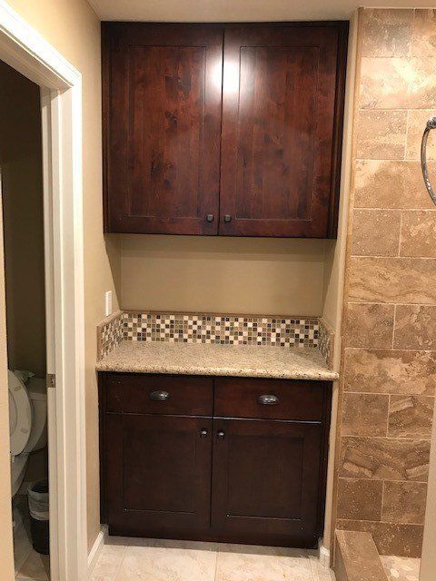 Tub Installation — Bathroom Cabinets in Riverside, CA
