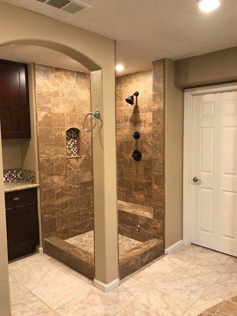 Bathroom Remodeling — Shower Room in Riverside, CA