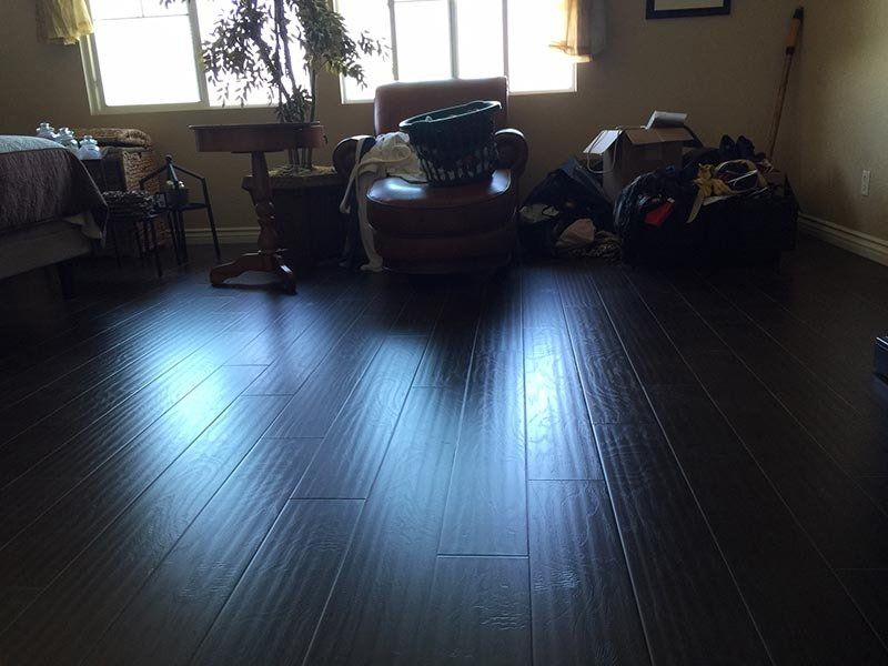 Wooden Floor on Bedroom — Riverside, CA — Vallin Bros Contractors