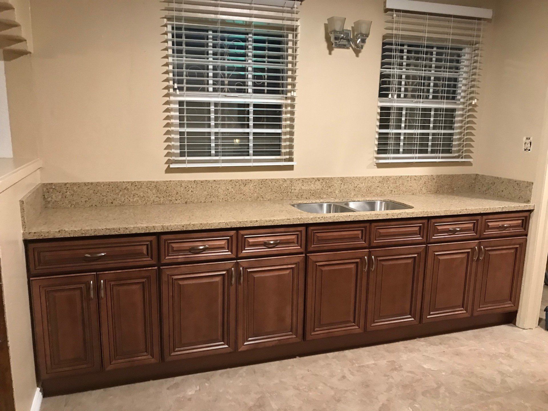 Sink With Cabinet Underneath — Riverside, CA — Vallin Bros Contractors