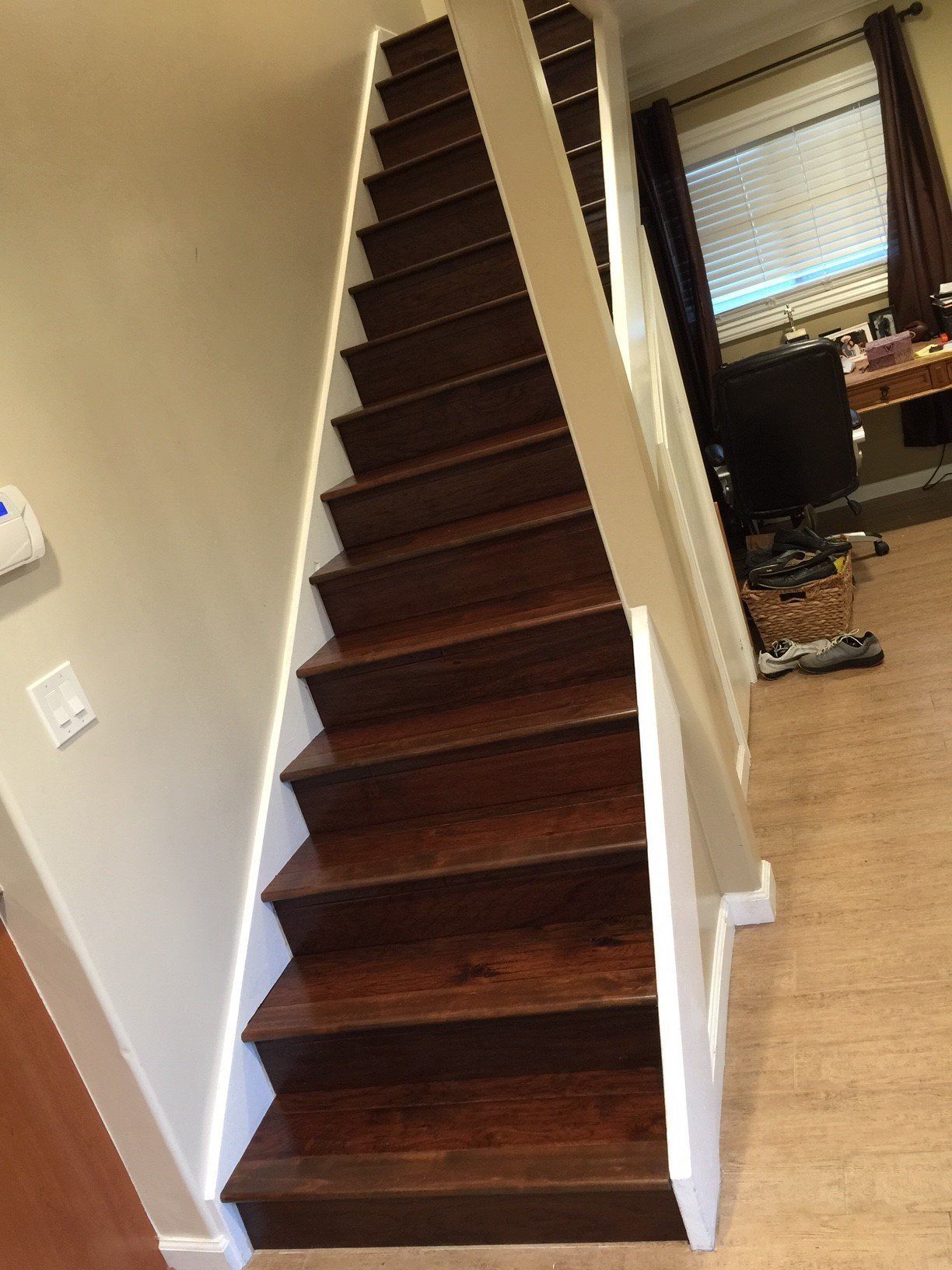 Side View of Floor Staircase Design — Riverside, CA — Vallin Bros Contractors