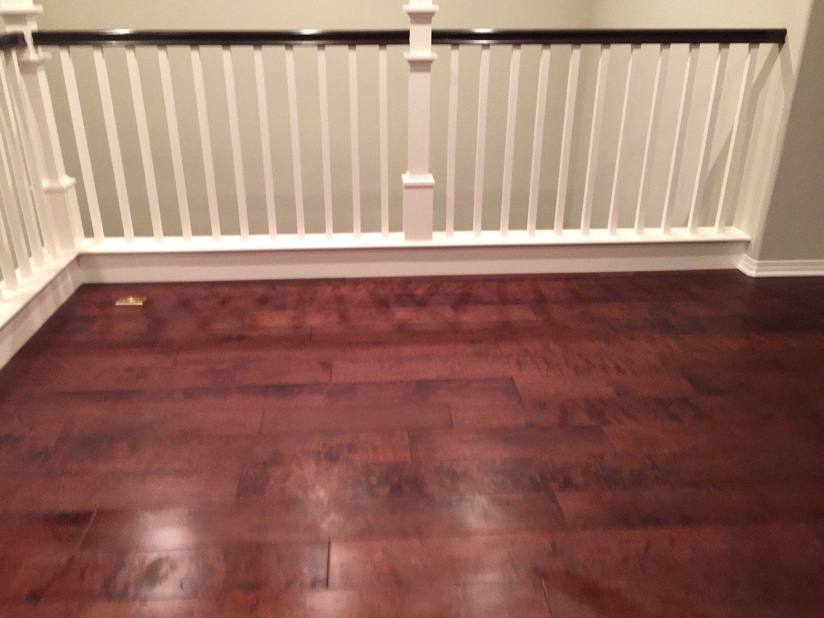 Hallway Floor Wood Design — Riverside, CA — Vallin Bros Contractors