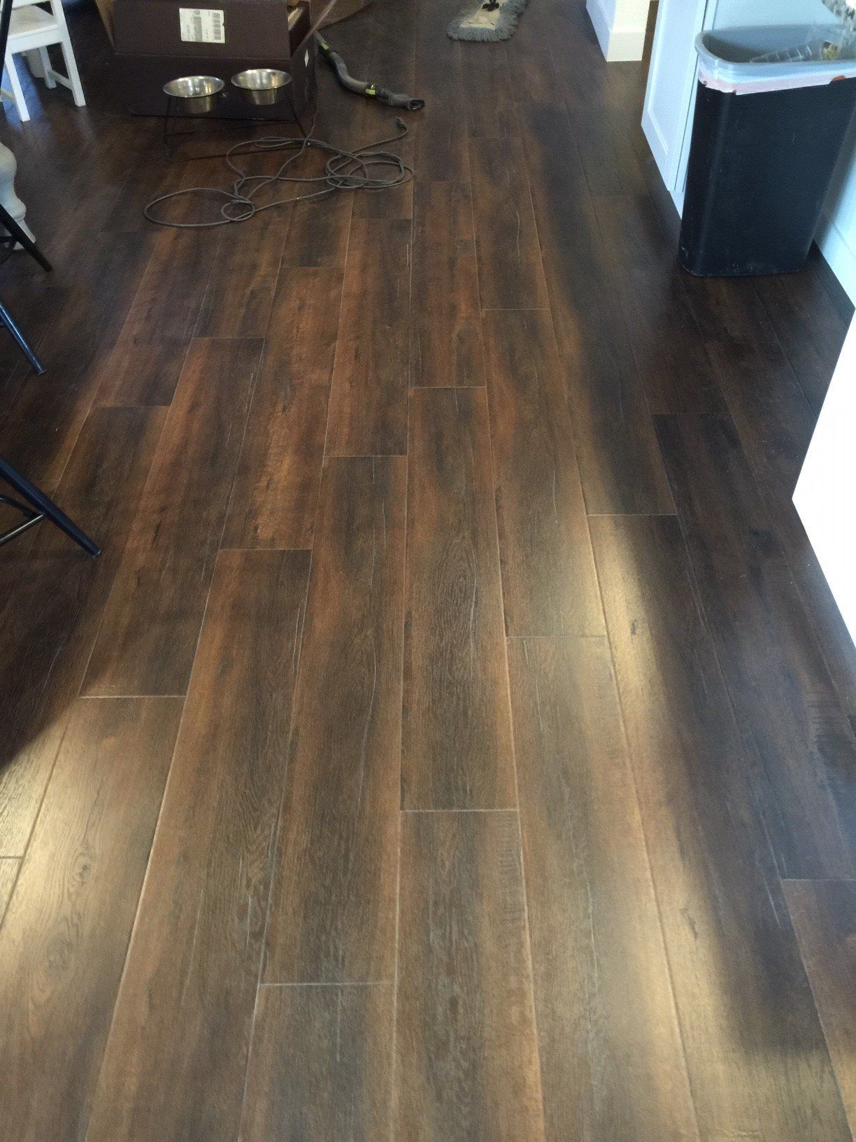 Dark Wooden Floor — Riverside, CA — Vallin Bros Contractors