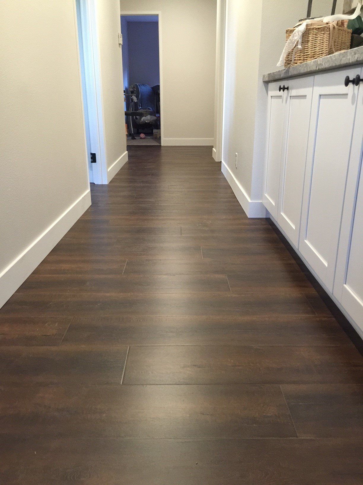Hallway Wooden Floor — Riverside, CA — Vallin Bros Contractors