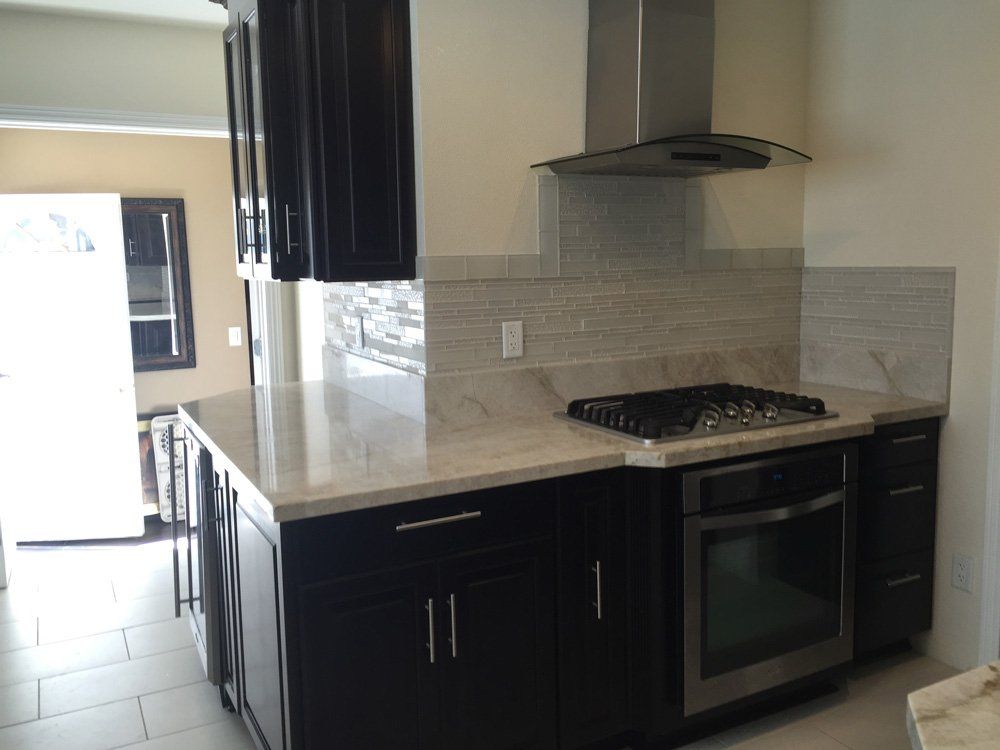 Tiled Kitchen — Riverside, CA — Vallin Bros Contractors